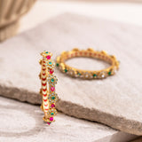 Firoja Red Bangle (openable)