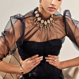 Wild Lavender Bracelet With Morning Stars